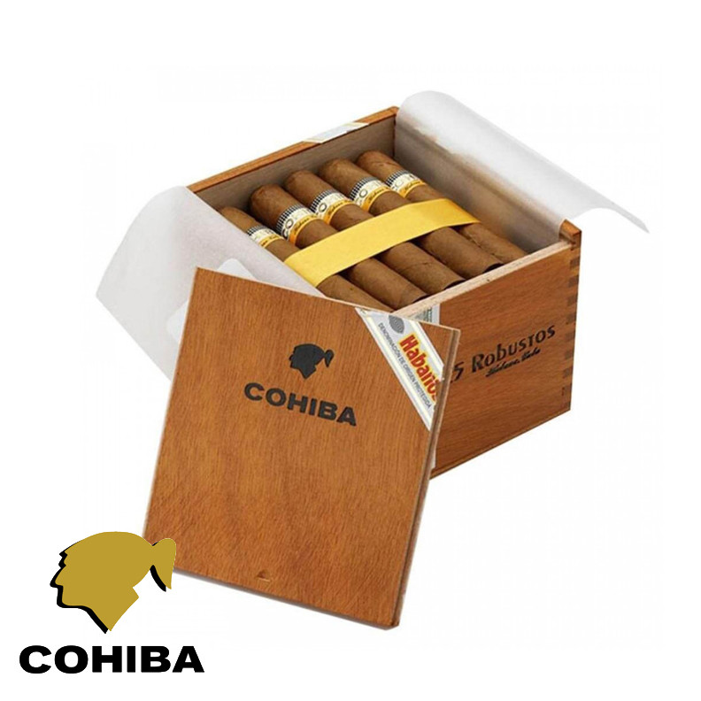 Cohiba Robustos Original | Comprar Charuto Cubano Premium Cohiba Robustos Nova Lima